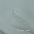 Tissu de vêtements en tricot Jacquard Toth Touch White